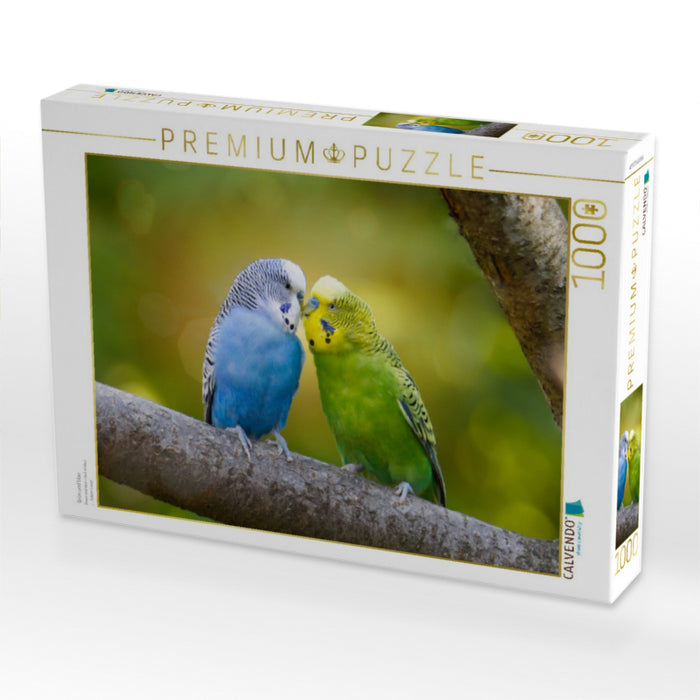 Grün und blau - CALVENDO Foto-Puzzle'