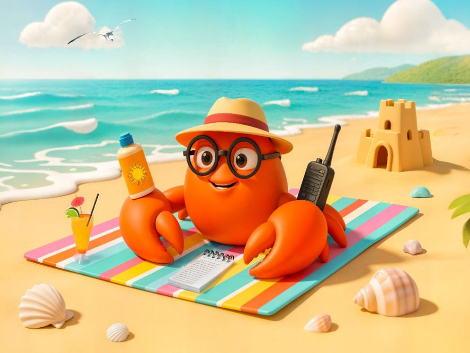 Sternzeichen Krebs Strand Sonne Puzzle - CALVENDO Foto-Puzzle'