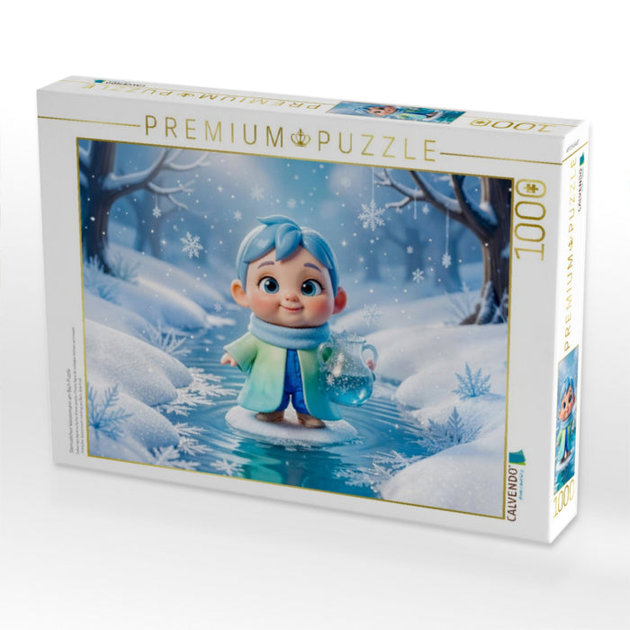 Sternzeichen Wassermann am Bach Puzzle - CALVENDO Foto-Puzzle'