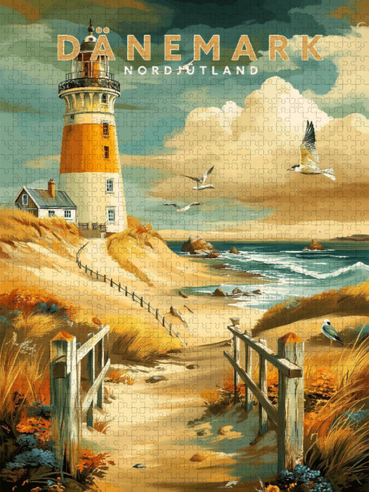 Nordjütland - CALVENDO Foto-Puzzle'