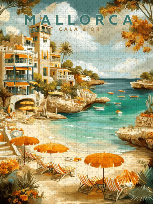 Cala d'Or - CALVENDO Foto-Puzzle'