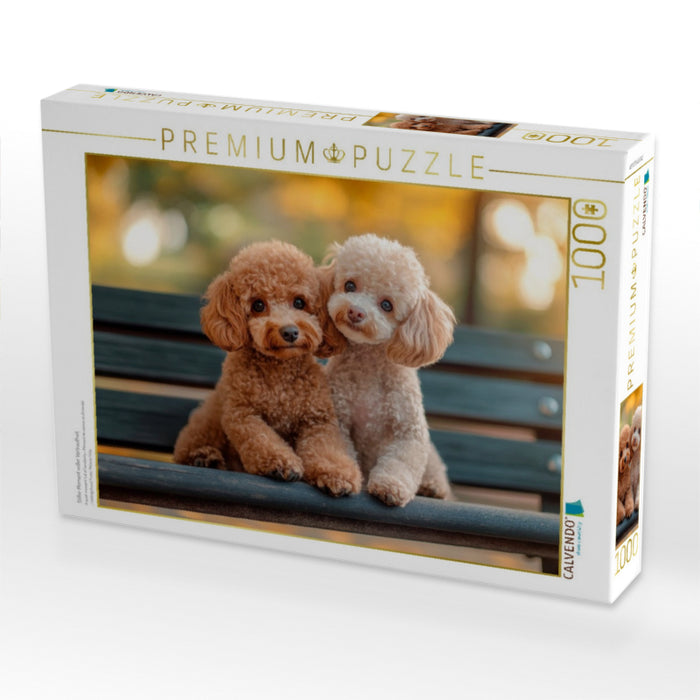 Stiller Moment voller Vertrautheit - CALVENDO Foto-Puzzle'