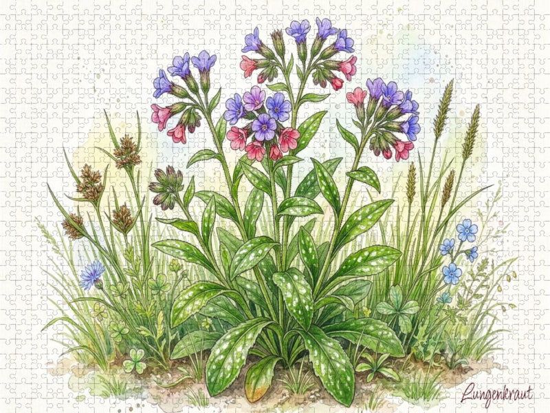 Lungenkraut - CALVENDO Foto-Puzzle'