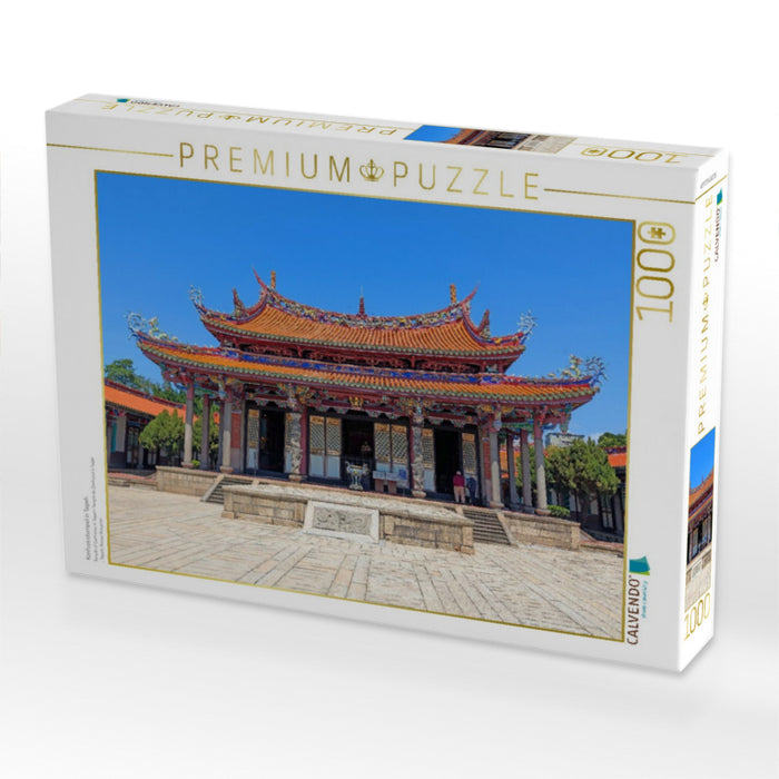 Konfuziustempel in Taipeh - CALVENDO Foto-Puzzle'