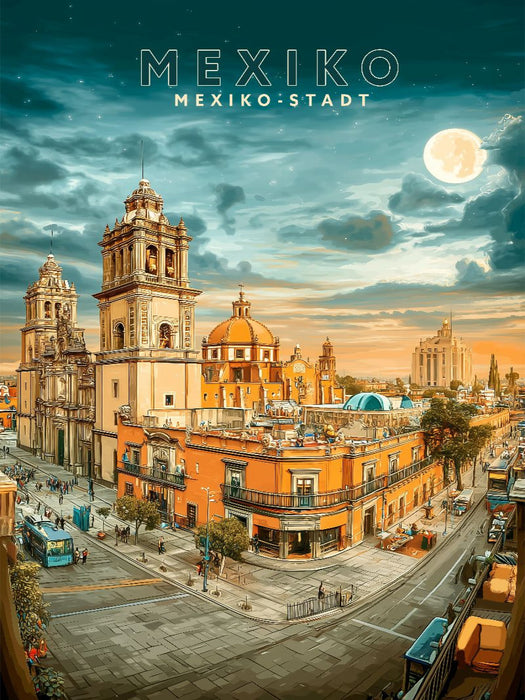 Mexiko-Stadt - CALVENDO Foto-Puzzle'