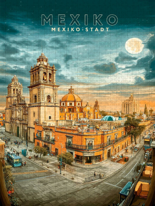 Mexiko-Stadt - CALVENDO Foto-Puzzle'