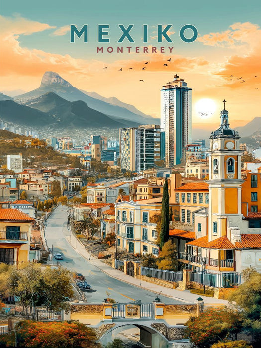 Monterrey - CALVENDO Foto-Puzzle'