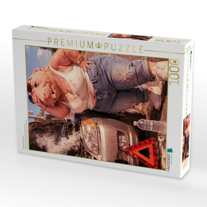 Pannenhilfe gesucht - CALVENDO Foto-Puzzle'