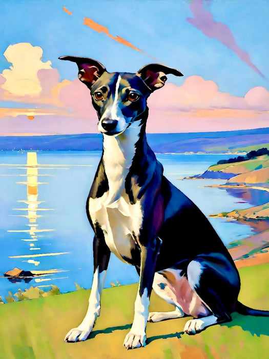 Der Whippet - CALVENDO Foto-Puzzle'