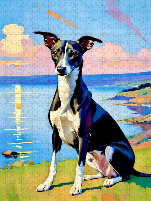 Der Whippet - CALVENDO Foto-Puzzle'