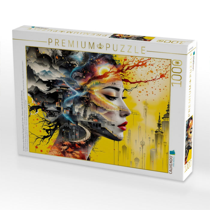 Ein Motiv aus dem Kalender Spiegelstädte der Seele - Urbanes Labyrinth der Wahrnehmung - CALVENDO Foto-Puzzle'