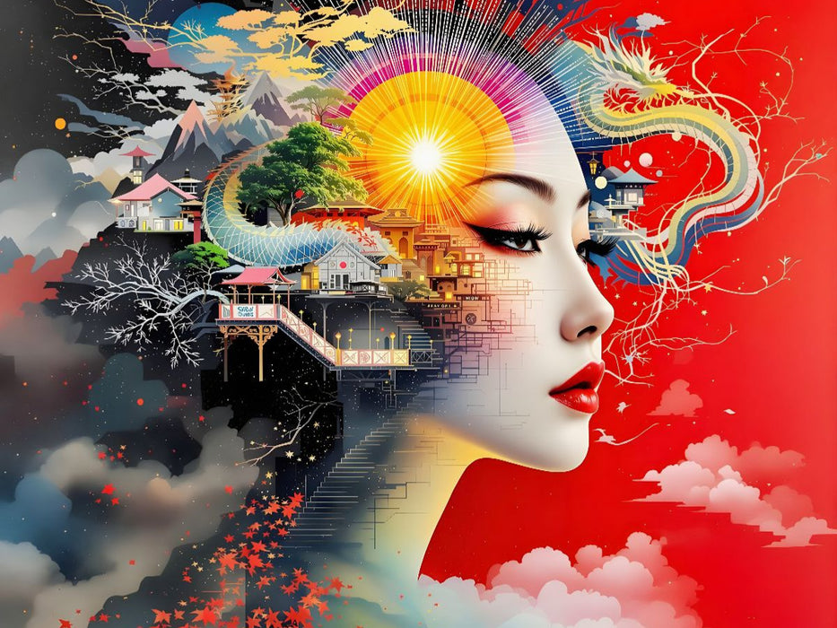 Horizontfragmente - CALVENDO Foto-Puzzle'