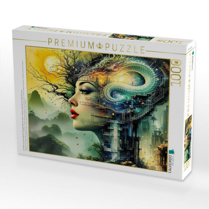 Ein Motiv aus dem Kalender Spiegelstädte der Seele - Urbanes Labyrinth der Wahrnehmung - CALVENDO Foto-Puzzle'