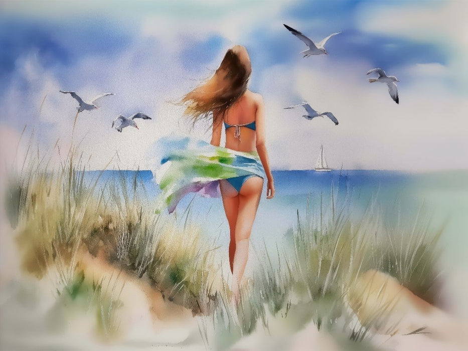 Eine Brise am Meer - CALVENDO Foto-Puzzle'