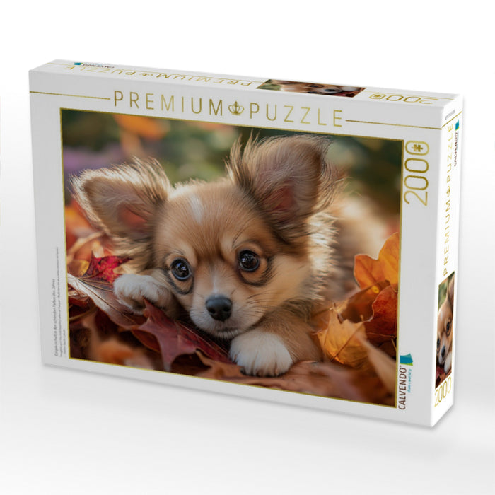Eingekuschelt in den schönsten Farben des Jahres - CALVENDO Foto-Puzzle'