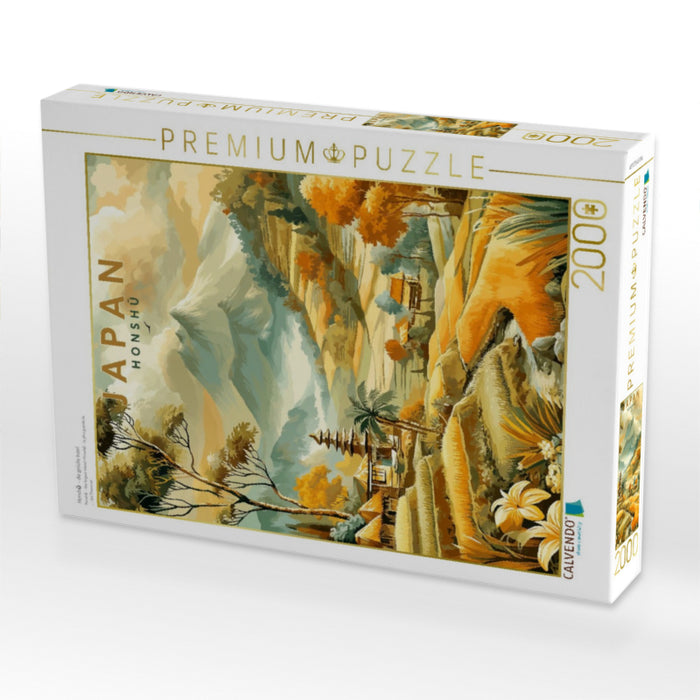 Honshū - die gröüte Insel - CALVENDO Foto-Puzzle'