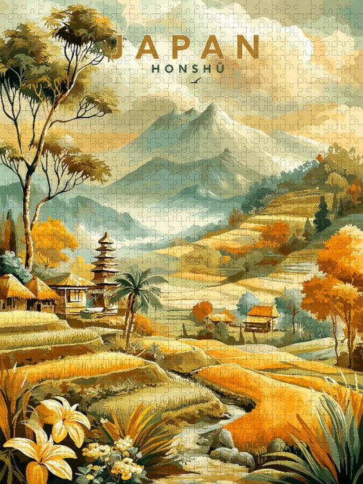 Honshū - die gröüte Insel - CALVENDO Foto-Puzzle'