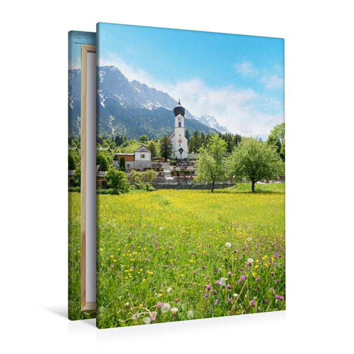 Premium Textil-Leinwand Kirchbichl Obergrainau