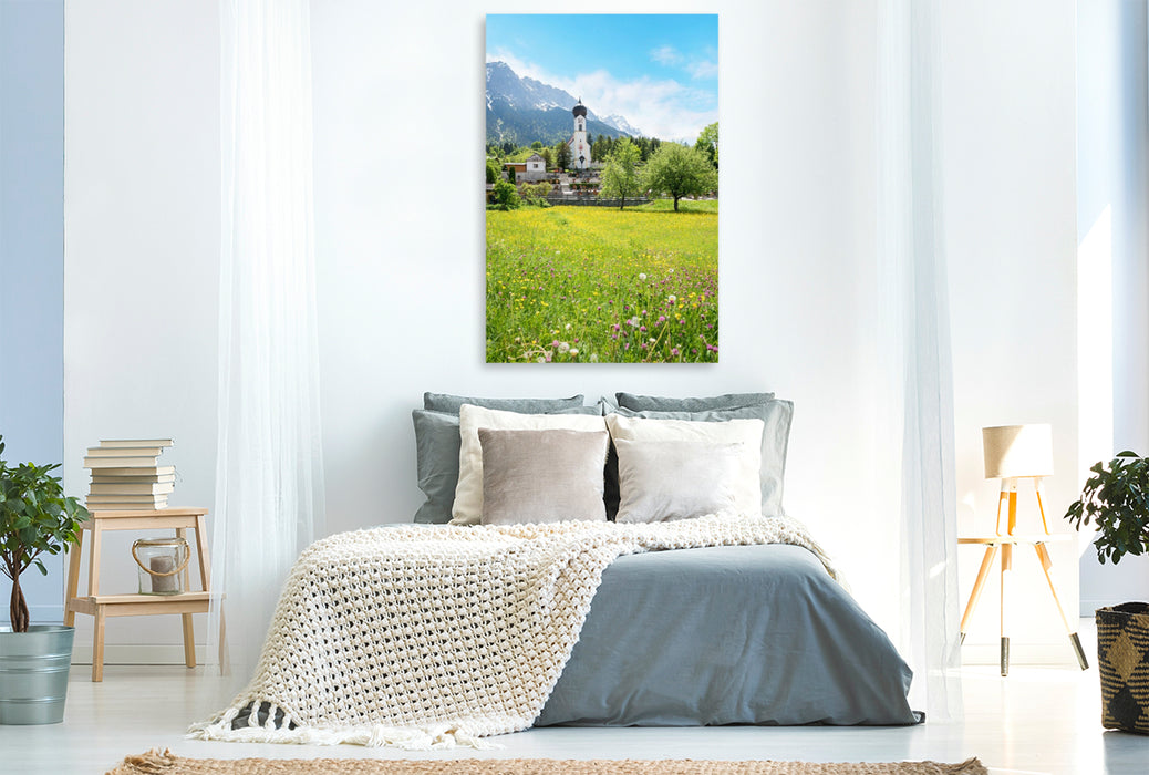 Premium Textil-Leinwand Kirchbichl Obergrainau