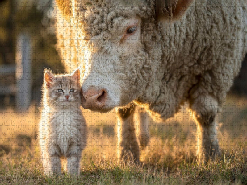 Freunde fürs Herz - CALVENDO Foto-Puzzle'