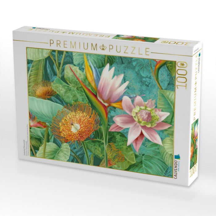 Exotische Pflanzenwelt - CALVENDO Foto-Puzzle'
