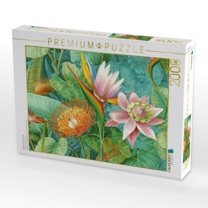 Exotische Pflanzenwelt - CALVENDO Foto-Puzzle'
