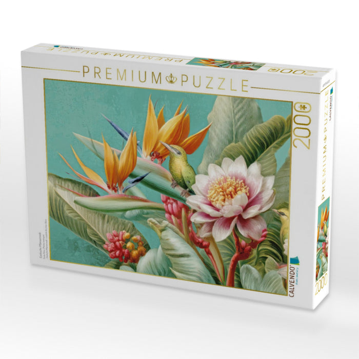 Exotische Pflanzenwelt - CALVENDO Foto-Puzzle'