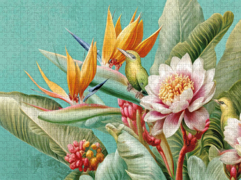 Exotische Pflanzenwelt - CALVENDO Foto-Puzzle'