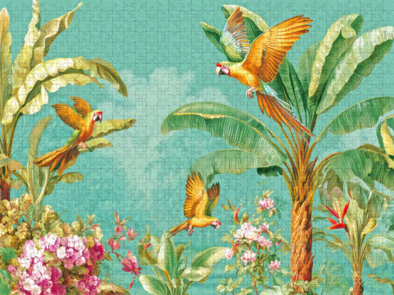 Exotische Pflanzenwelt - CALVENDO Foto-Puzzle'
