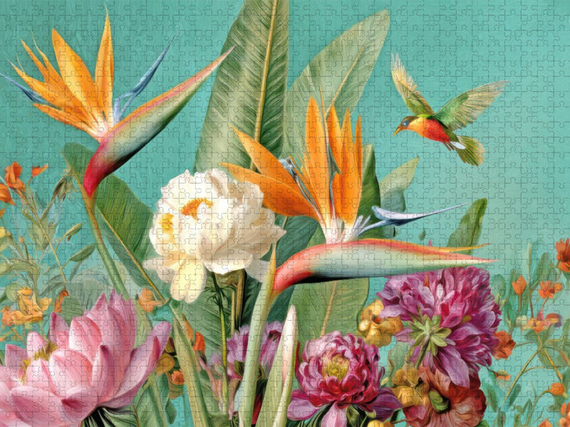 Exotische Pflanzenwelt - CALVENDO Foto-Puzzle'