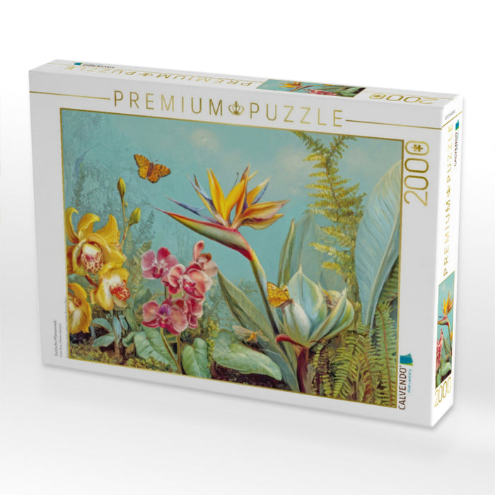 Exotische Pflanzenwelt - CALVENDO Foto-Puzzle'