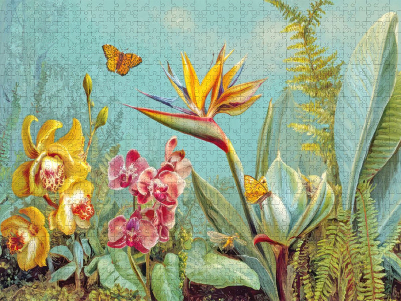 Exotische Pflanzenwelt - CALVENDO Foto-Puzzle'