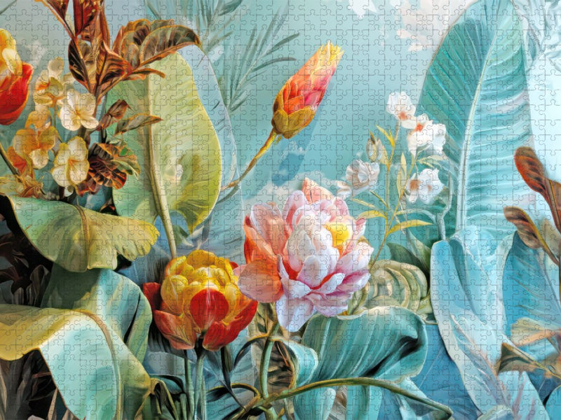 Exotische Pflanzenwelt - CALVENDO Foto-Puzzle'