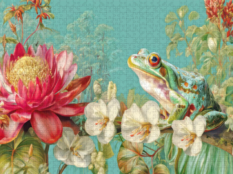 Exotische Pflanzenwelt - CALVENDO Foto-Puzzle'