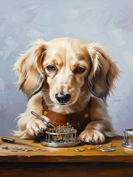 Der Uhrmacher 1000 Teile Puzzle hoch - CALVENDO Foto-Puzzle'