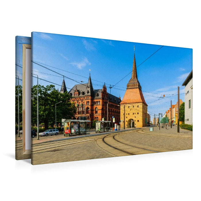 Premium Textil-Leinwand Steintor