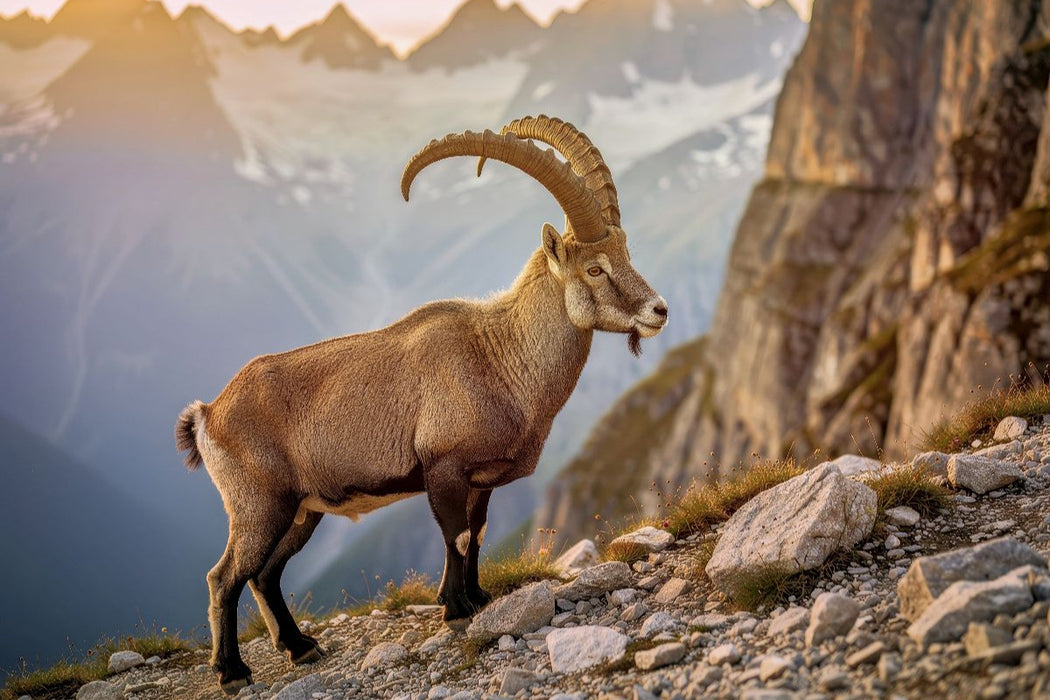 Premium Textil-Leinwand Deutschlands beeindruckendste Tiere im Fokus.