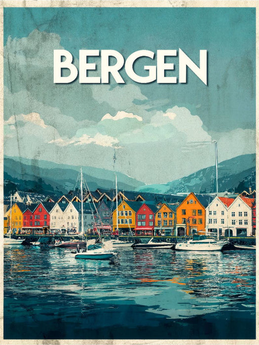 Bergen - CALVENDO Foto-Puzzle'