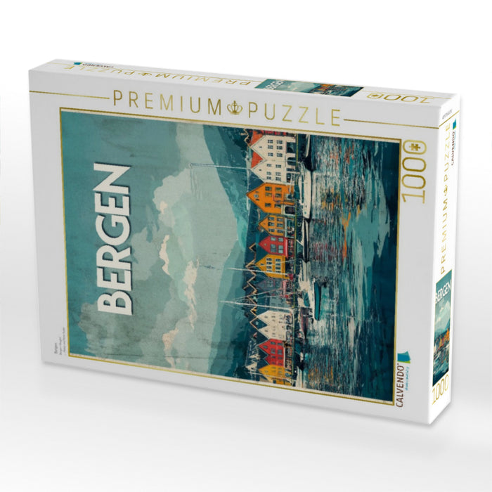 Bergen - CALVENDO Foto-Puzzle'