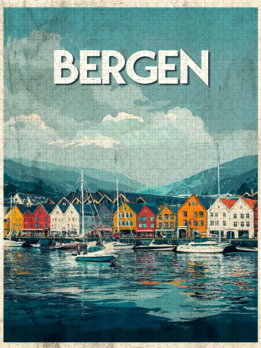 Bergen - CALVENDO Foto-Puzzle'