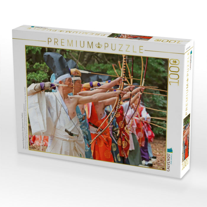 Japanische Bogenschützen der Ogasawara-ryu Tradition - CALVENDO Foto-Puzzle'