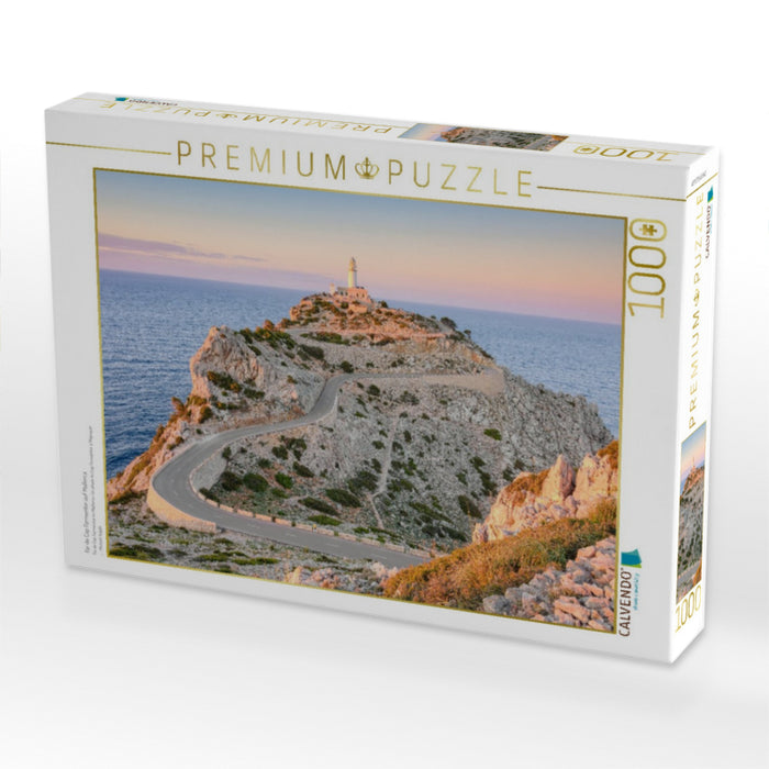 Far de Cap Formentor auf Mallorca - CALVENDO Foto-Puzzle'