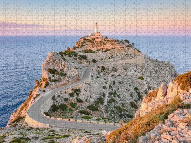 Far de Cap Formentor auf Mallorca - CALVENDO Foto-Puzzle'