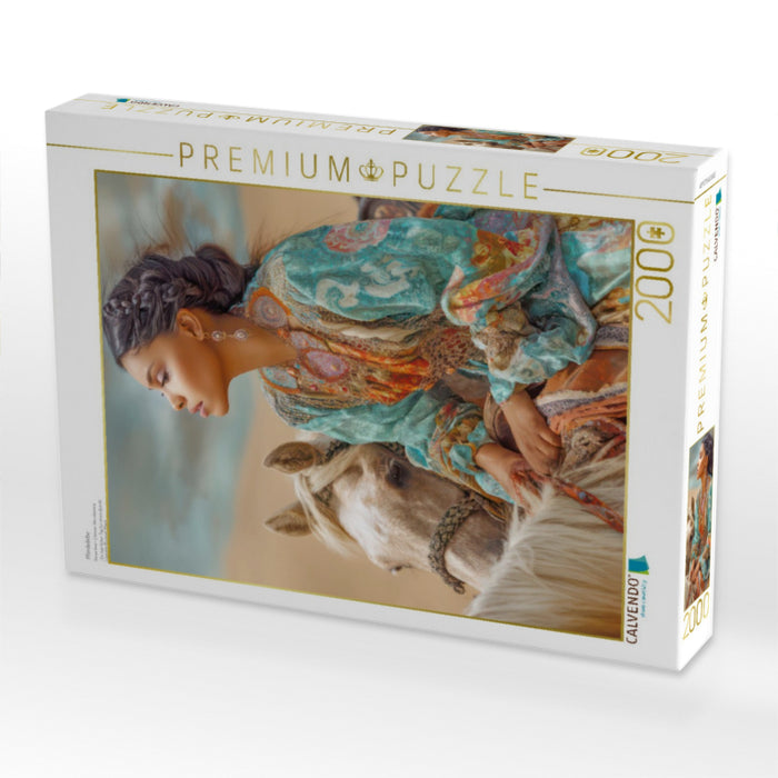 Pferdeliebe - CALVENDO Foto-Puzzle'