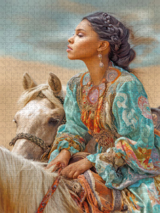Pferdeliebe - CALVENDO Foto-Puzzle'