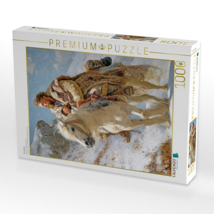 Pferdeliebe - CALVENDO Foto-Puzzle'