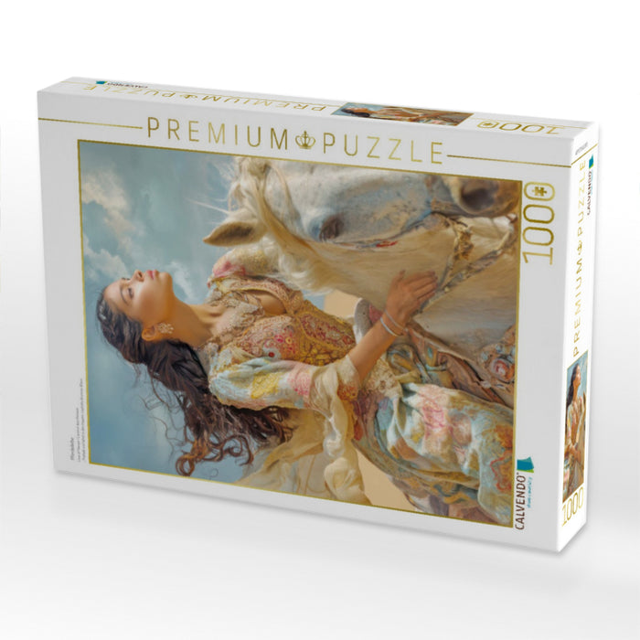 Pferdeliebe - CALVENDO Foto-Puzzle'