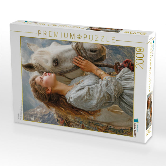 Pferdeliebe - CALVENDO Foto-Puzzle'
