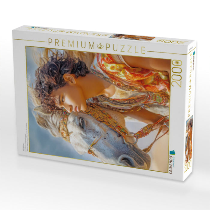 Pferdeliebe - CALVENDO Foto-Puzzle'