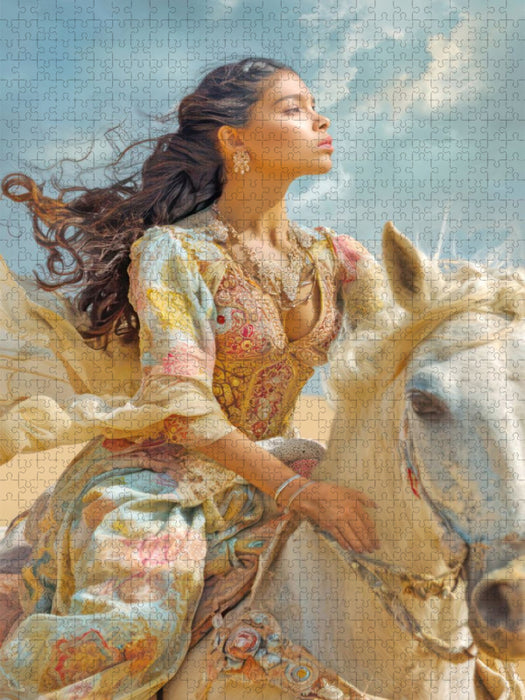 Pferdeliebe - CALVENDO Foto-Puzzle'